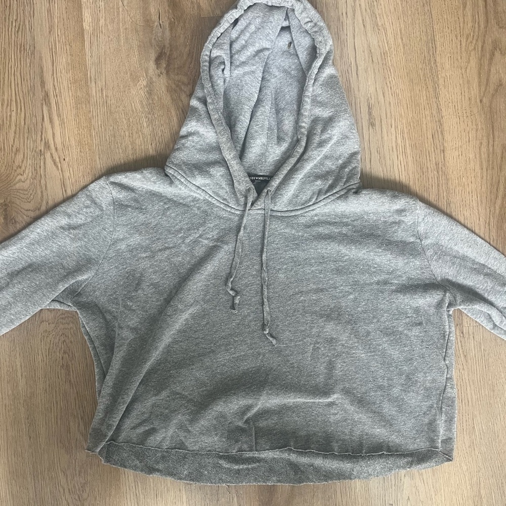 Brandy Melville Cropped Hoodie